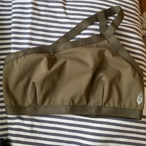 Free people movement sports bra asymmetrical one strap size M